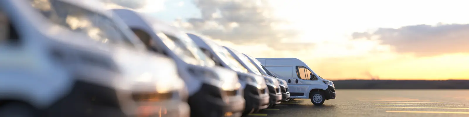Image of truck driving on the road